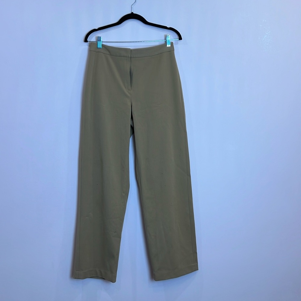 Talbots beige stretch trousers / slacks size 8